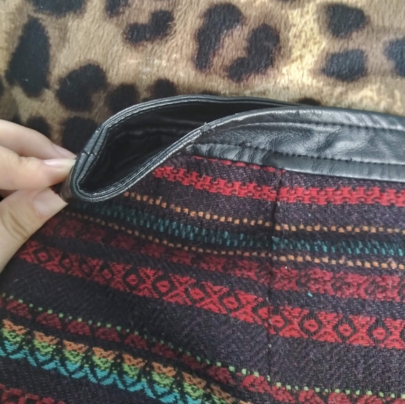 Mexican Print Mini-Skirt - Picture 4 of 4